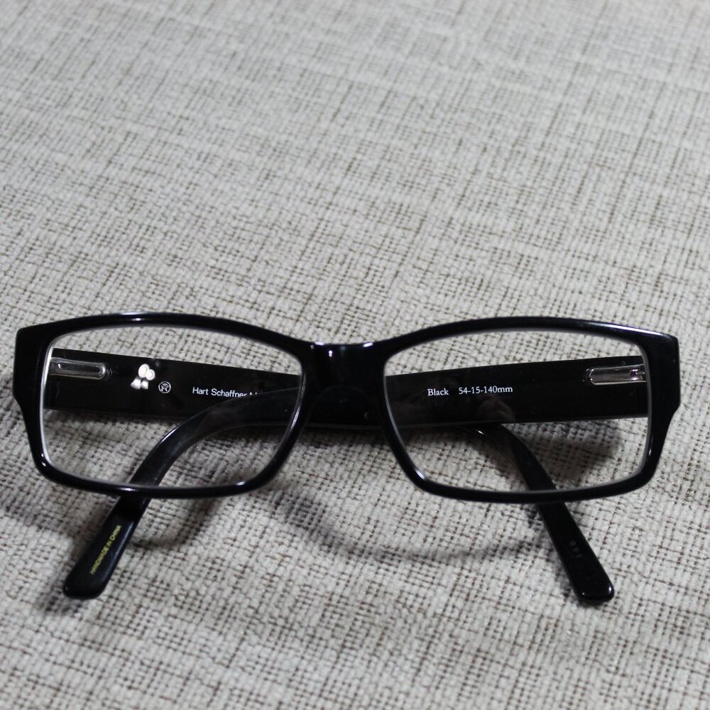 Hart Schaffner Marx Black Eye Glasses Style 921 - Frames Only